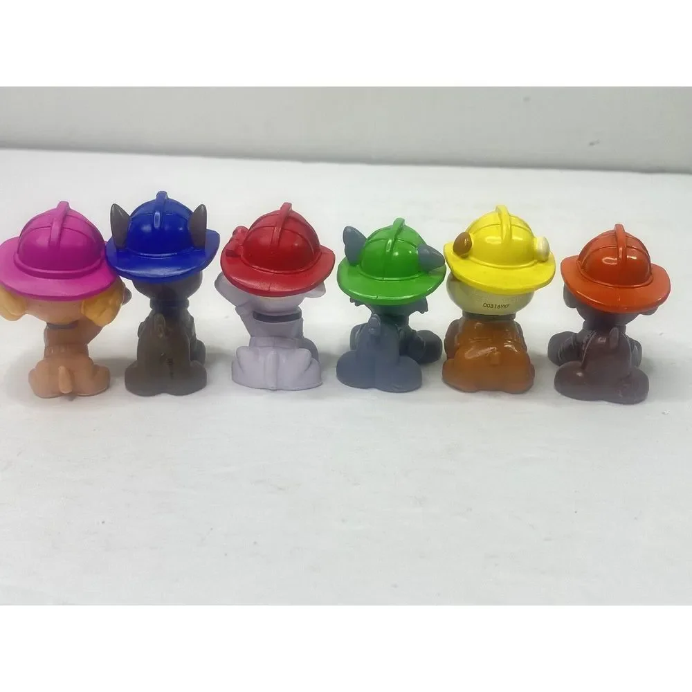 Paw Patrol Plastic Figures Set of 6‎ Great Variety Party Play Collectible HG9